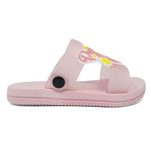 Sandalia casual princess party Orange design rosado para niña