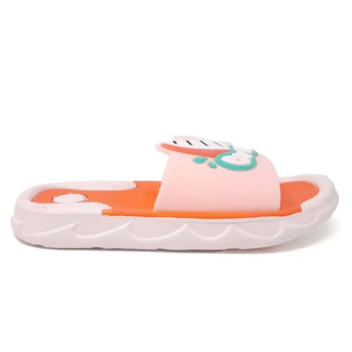 Sandalia casual dino Orange desing color naranja para niño