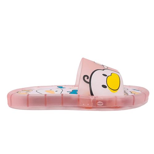 Sandalia casual pato Orange desing color rosa para niña