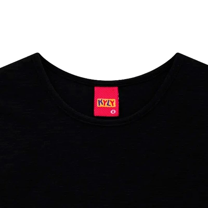 Blusa-negra-solido-para-niña