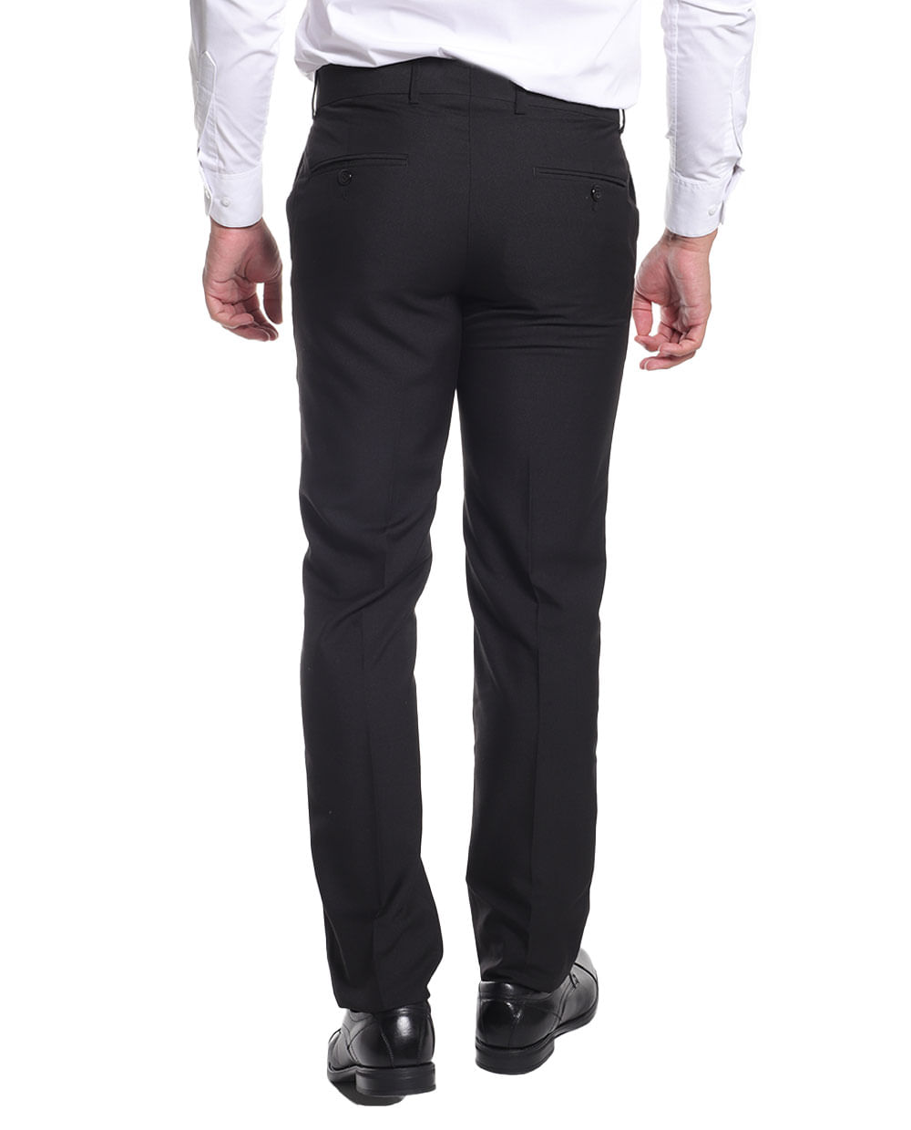 Generic Pantalon Largo Modern Fit | Negro | Regular | Varon