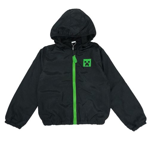 Sudadera negra con estampado de Minecraft para niño