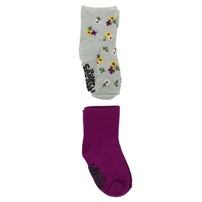 Pack de 5 pares de calcetines con volantes de flores, niña azul fuerte  bicolor/multicolor - Vertbaudet