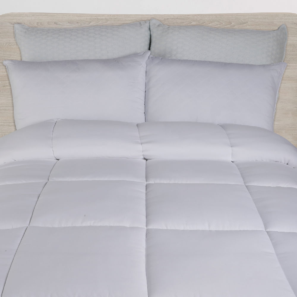 Bouti Edredón KABUL Blanco con relleno para camas de 90-105-135-150cm