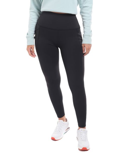 Legging RBX deportiva negra de cintura alta para mujer