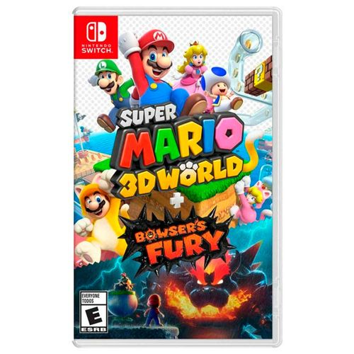 Juego super mario 3d world + bowser's fury nintendo switch