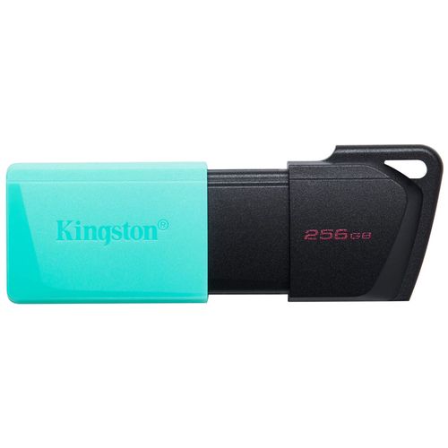 Memoria usb 256gb dtxm negro/turquesa exodia retractil usb3.2