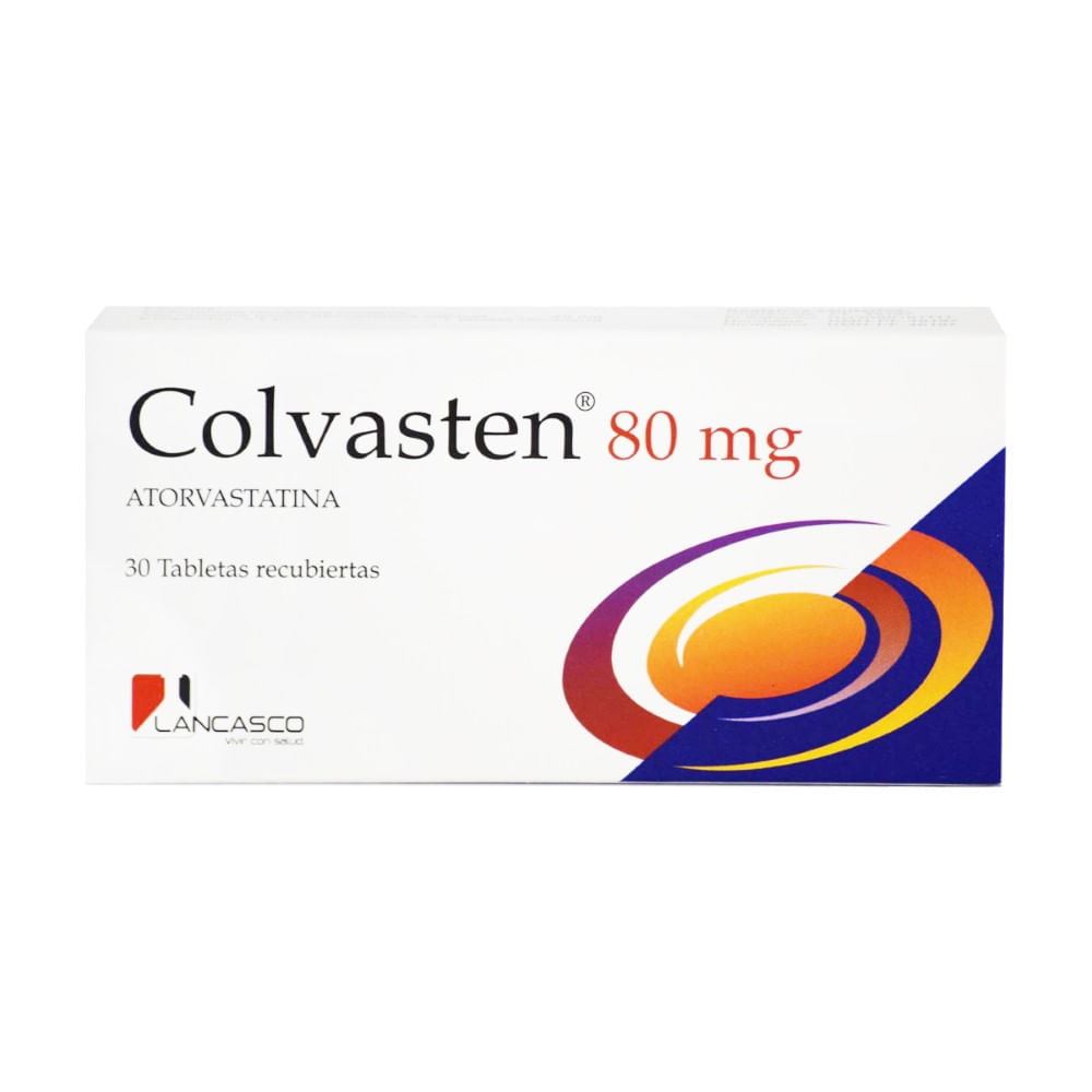 Colvasten 80mg x 30 tabletas - Siman El Salvador