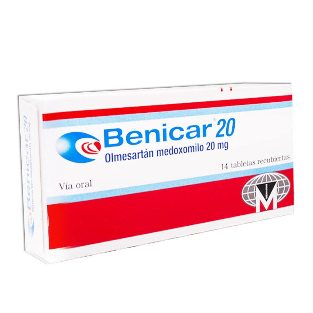 Benicar 20mg X 14 Tabletas Siman El Salvador 