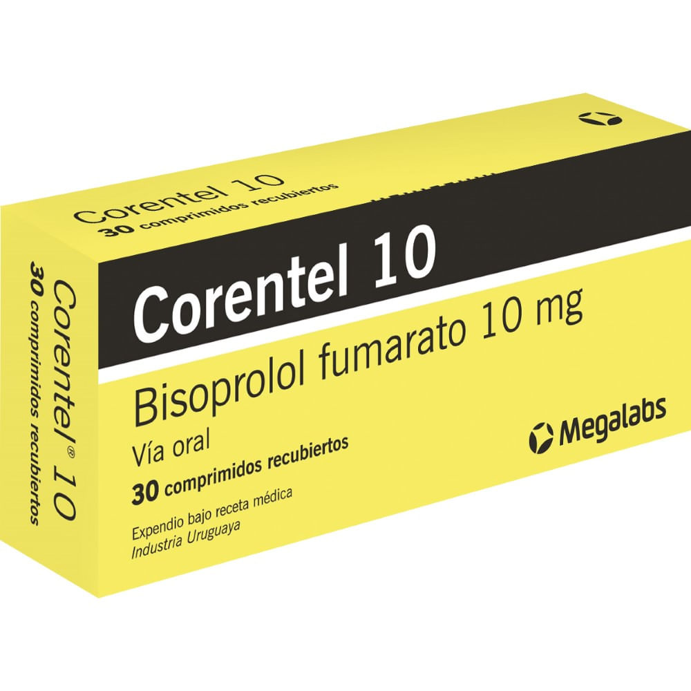Corentel 10mg x 30 comprimidos - Siman El Salvador