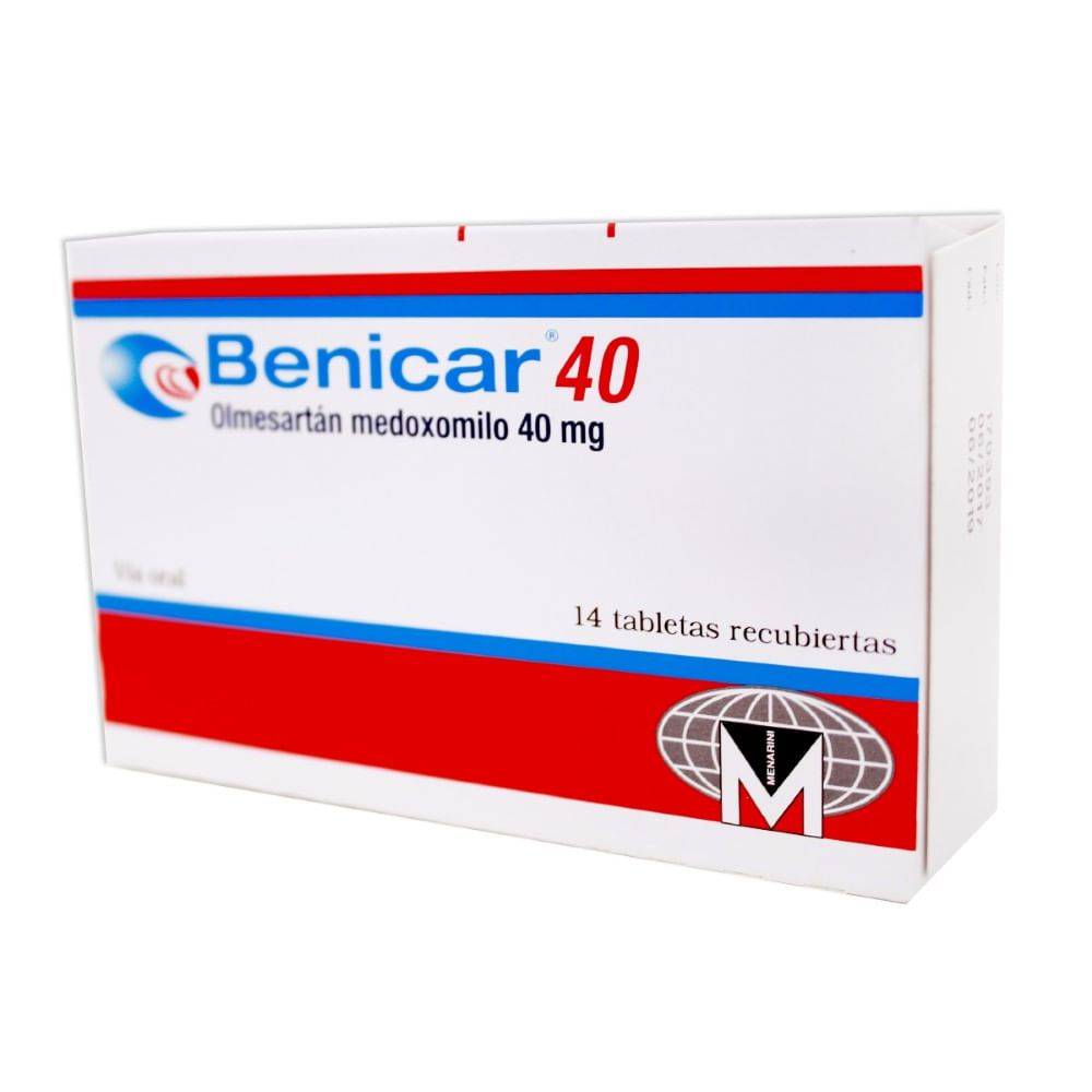Benicar 40mg x 14 tabletas Siman El Salvador