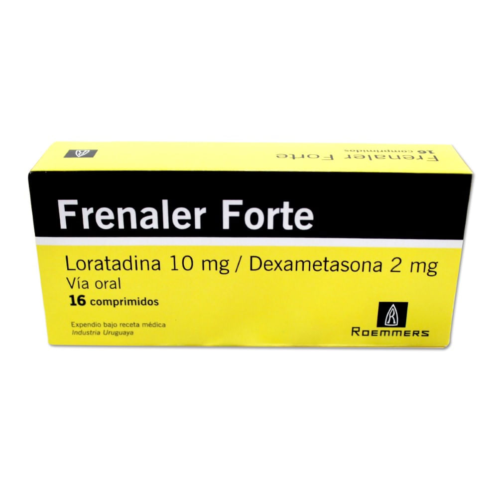 Frenaler forte x 16 comprimidos - Siman El Salvador