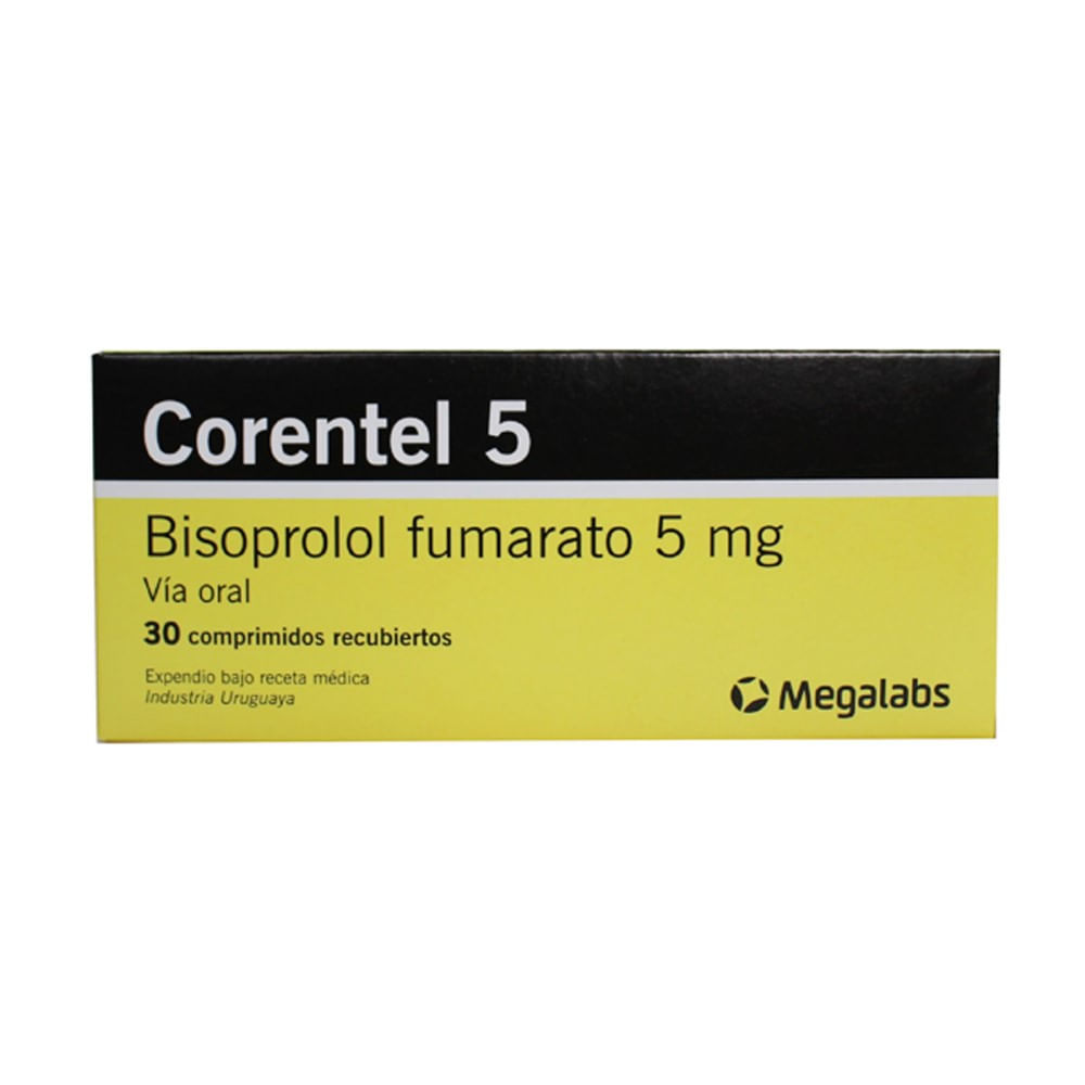 Corentel 5mg x 30 comprimidos - Siman El Salvador