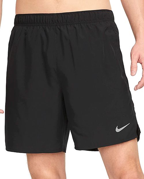 Short deportivo negro estampado Nike para hombre