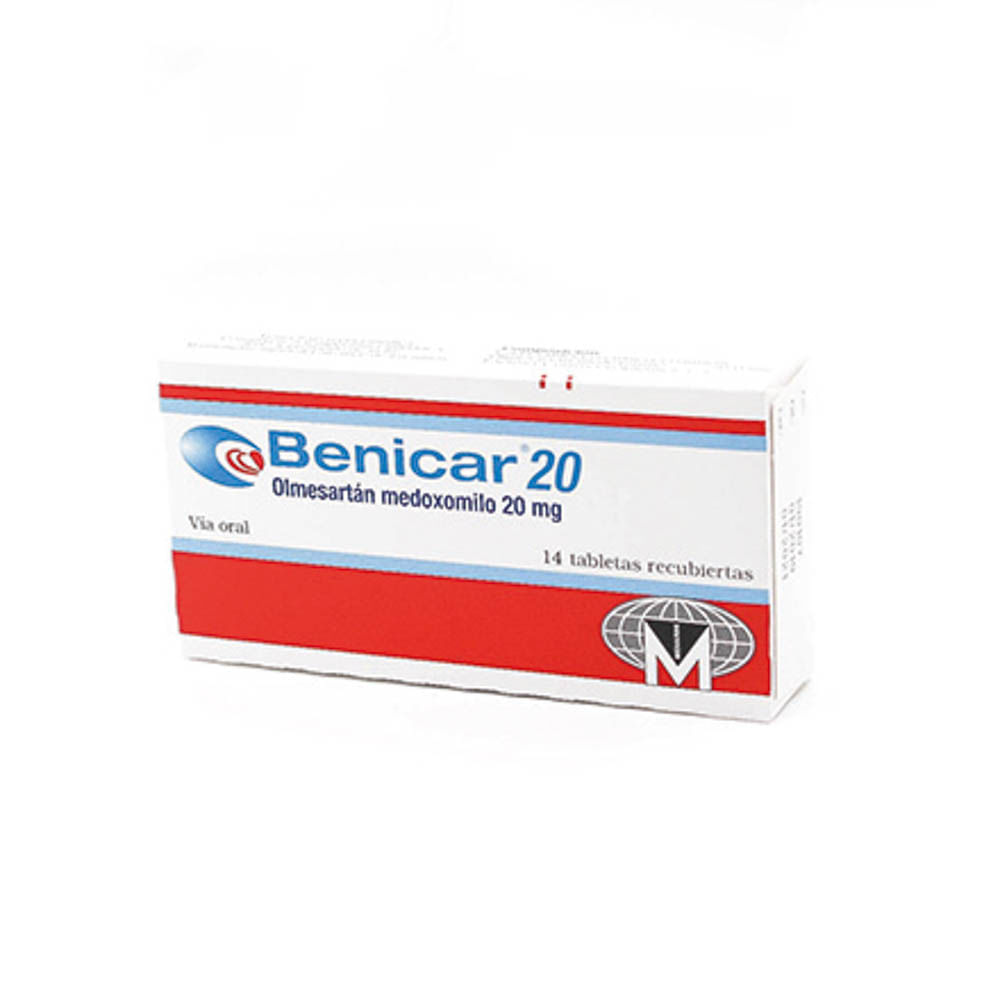 Benicar 20 Mg 14 Tabletas - Siman El Salvador