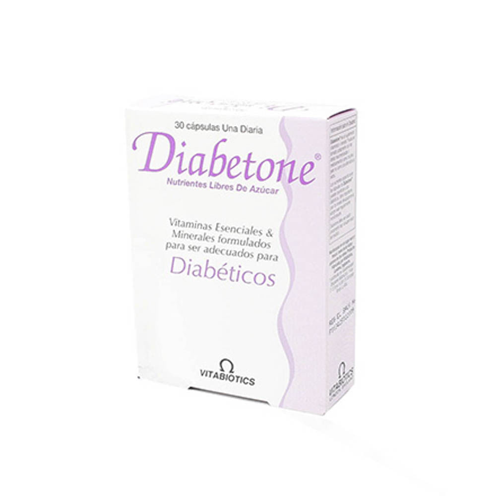 Diabetone caja 30 capsulas - Siman El Salvador