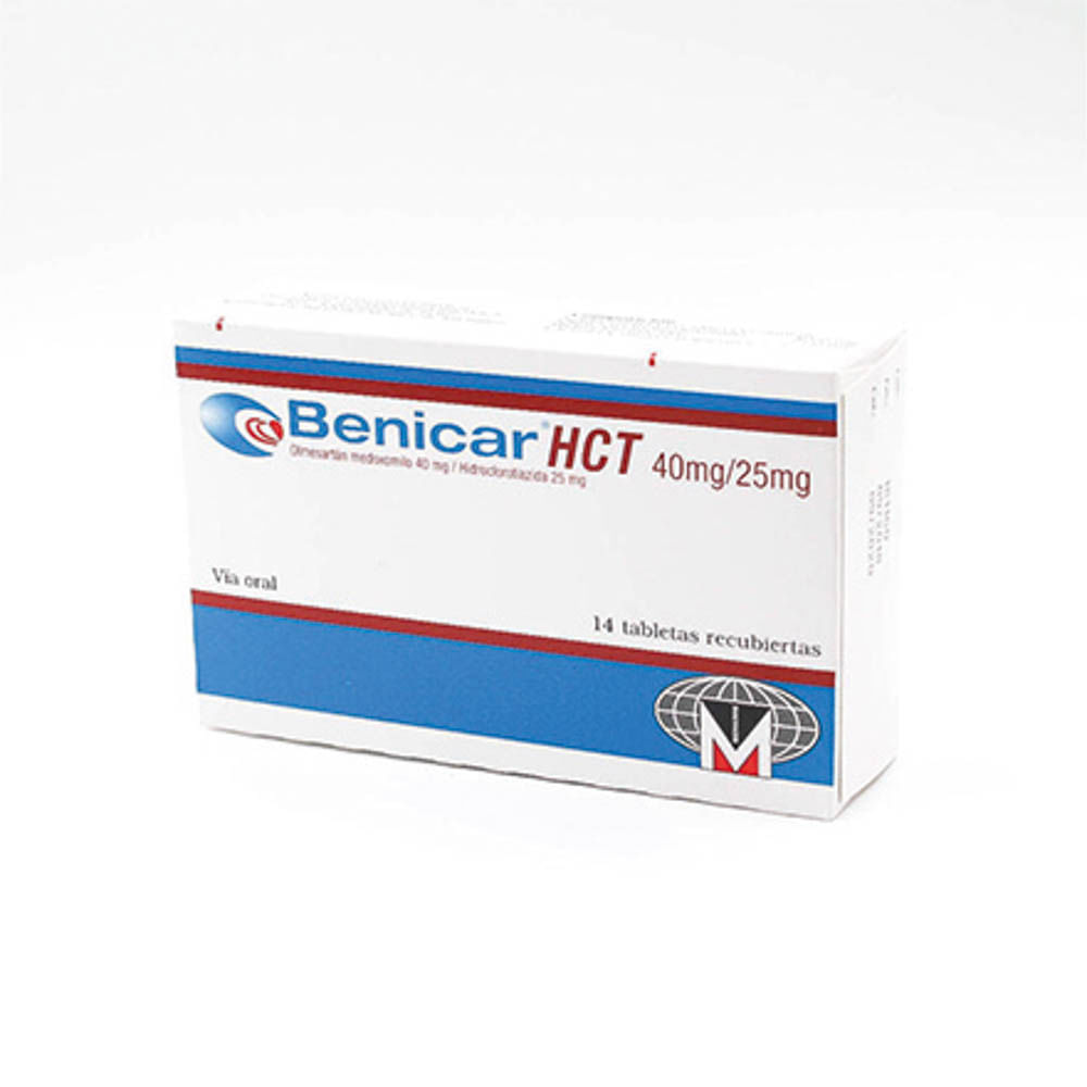 Benicar Hct 40mg25mg 14 Tabletas Siman El Salvador 