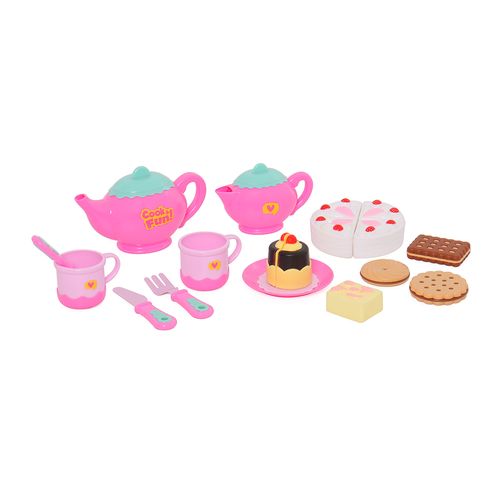 Cook & Fun Set Juego Te 20 Piezas Pastel Accesorios