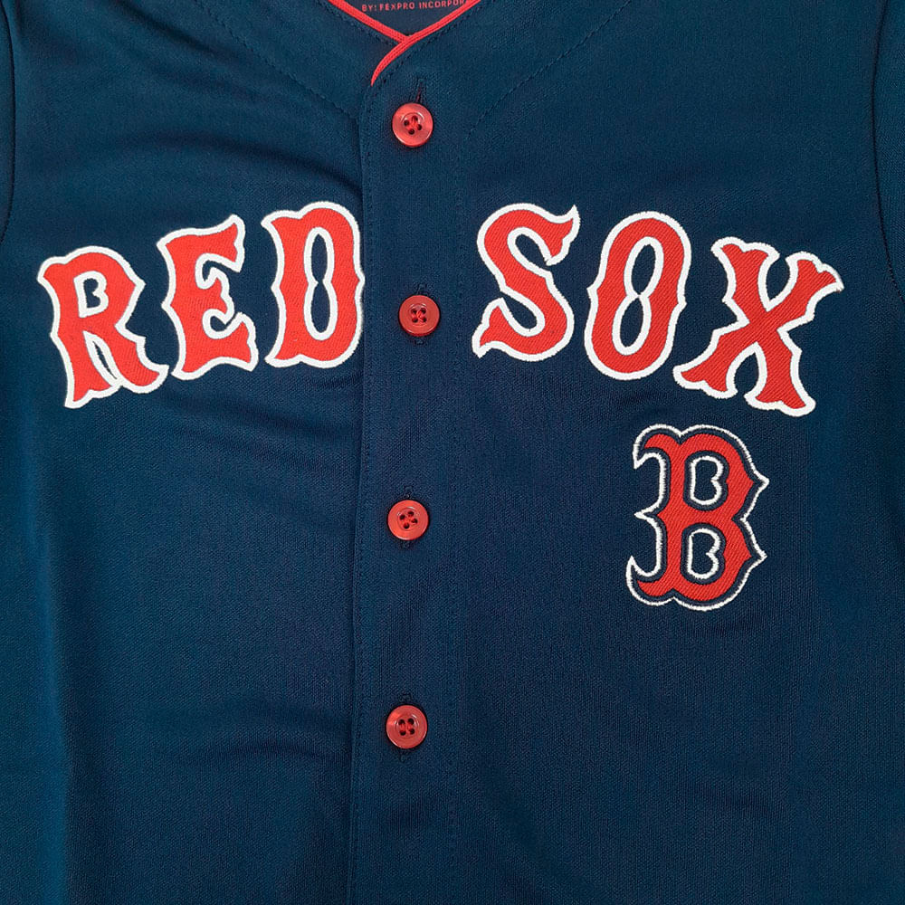 Camiseta Casual de Hombre Fexpro Camiseta de los Boston Red Sox MLB