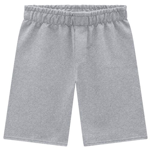 Short gris sólido para niño