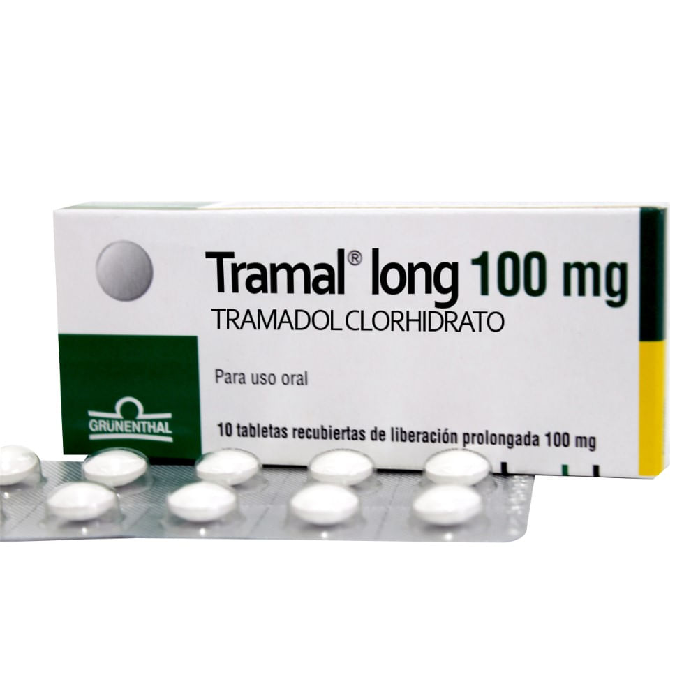 Tramal long 100mg x 10 tabletas