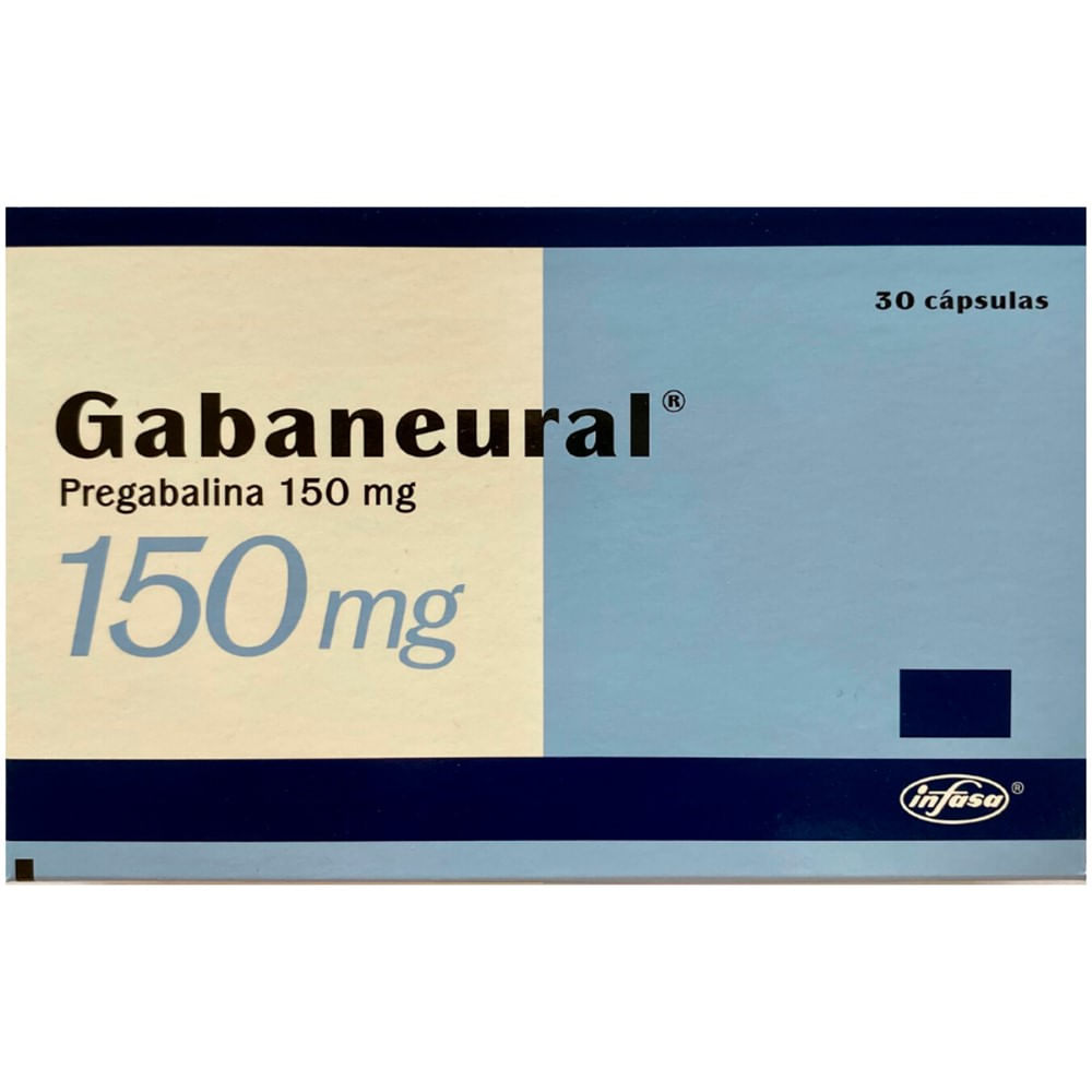 Gabaneural 150mg x 30 capsulas - Siman El Salvador