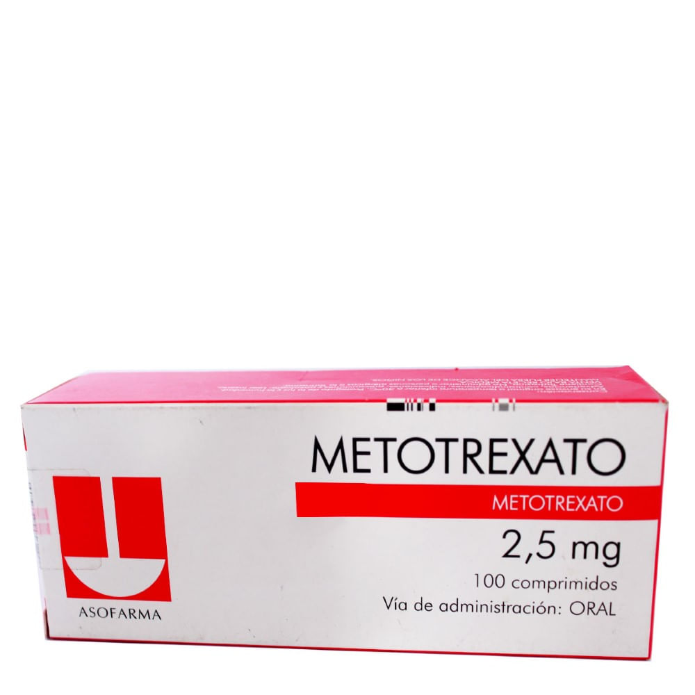 Metotrexato 2.5mg x 100 comprimidos - Siman El Salvador