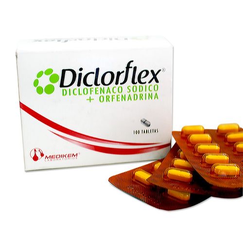 Diclorflex x 100 tabletas