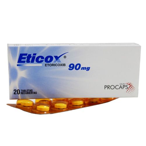 Eticox 90mg x 20 tabletas