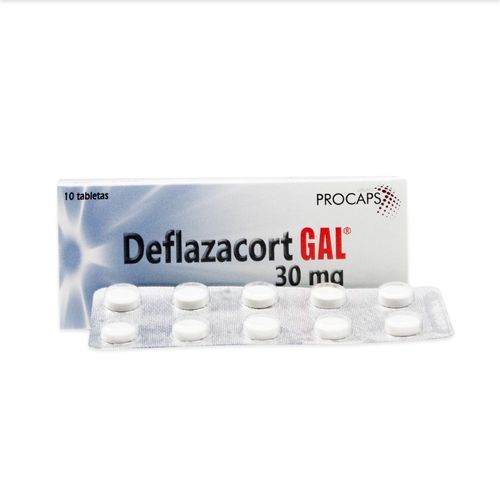 Deflazacort gal 30mg x 10 tabletas