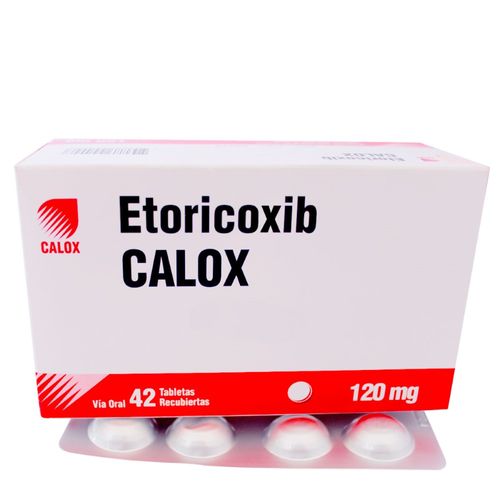 Etoricoxib calox 120mg x 42 tabletas