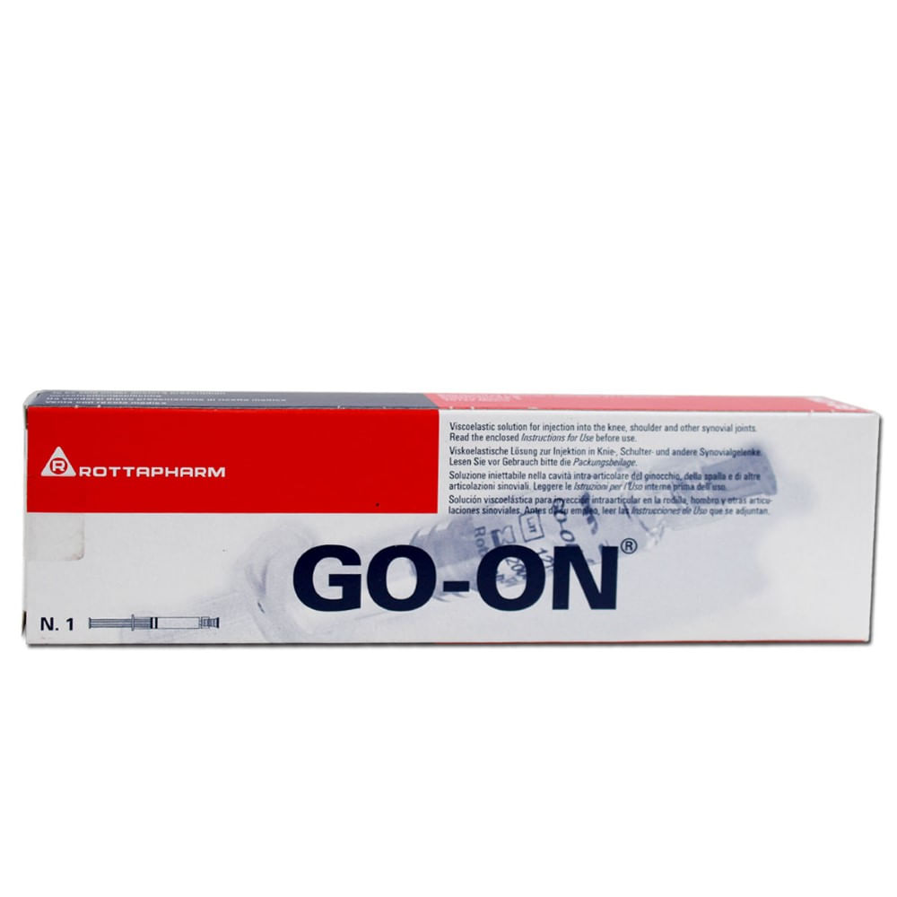 Go-on 25mg jeringa precargada x ampolla 2.5ml - Siman El Salvador
