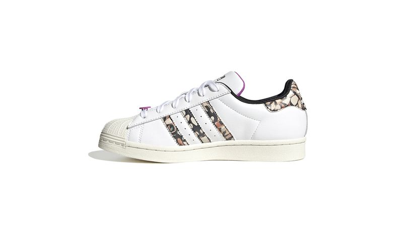 Adidas superstar outlet estampado floral