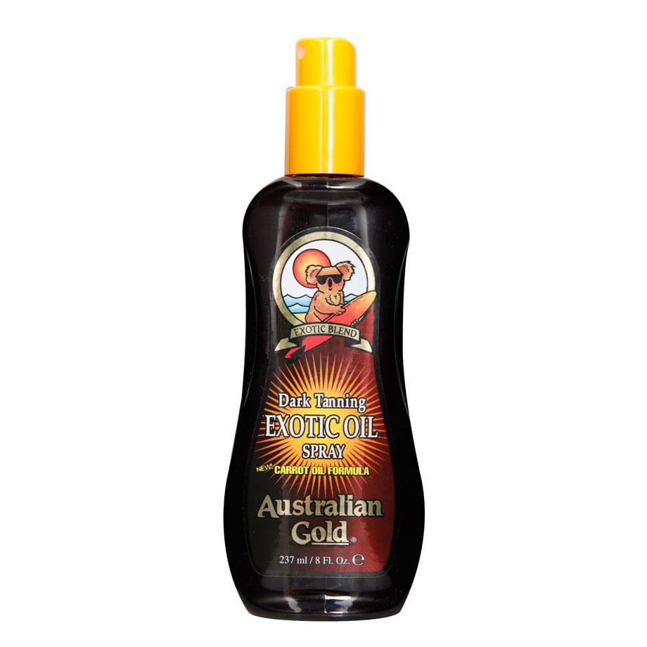 Dark Tanning Exotic Oil Spray Aceite Bronceador 237ml Siman El Salvador