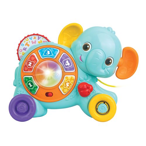 Winfun Elefante Interactivo De Arrastre