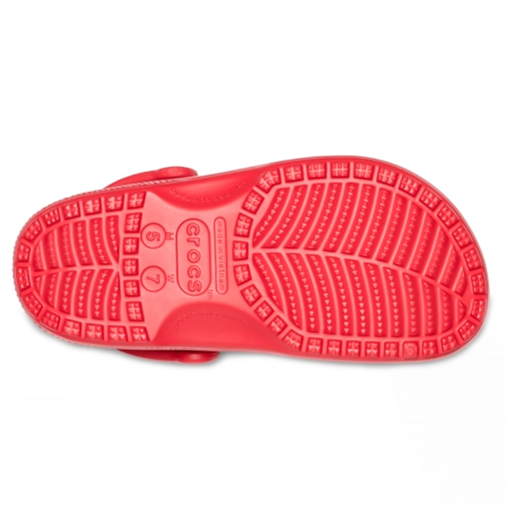 Zapato casual Crocs color rojo para hombre - Siman El Salvador