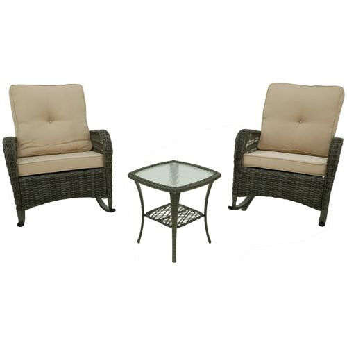 Set de mecedoras y mesa