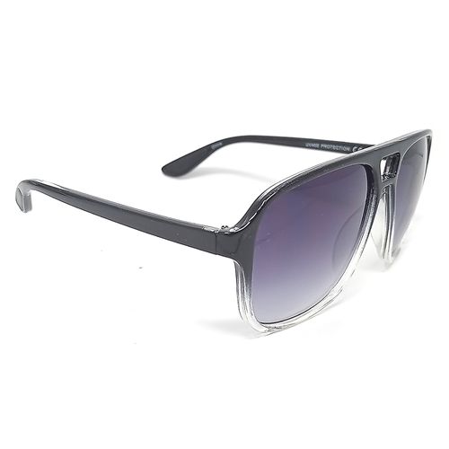 Lente de sol aviador Dynasol acetato negro unisex-Surtido