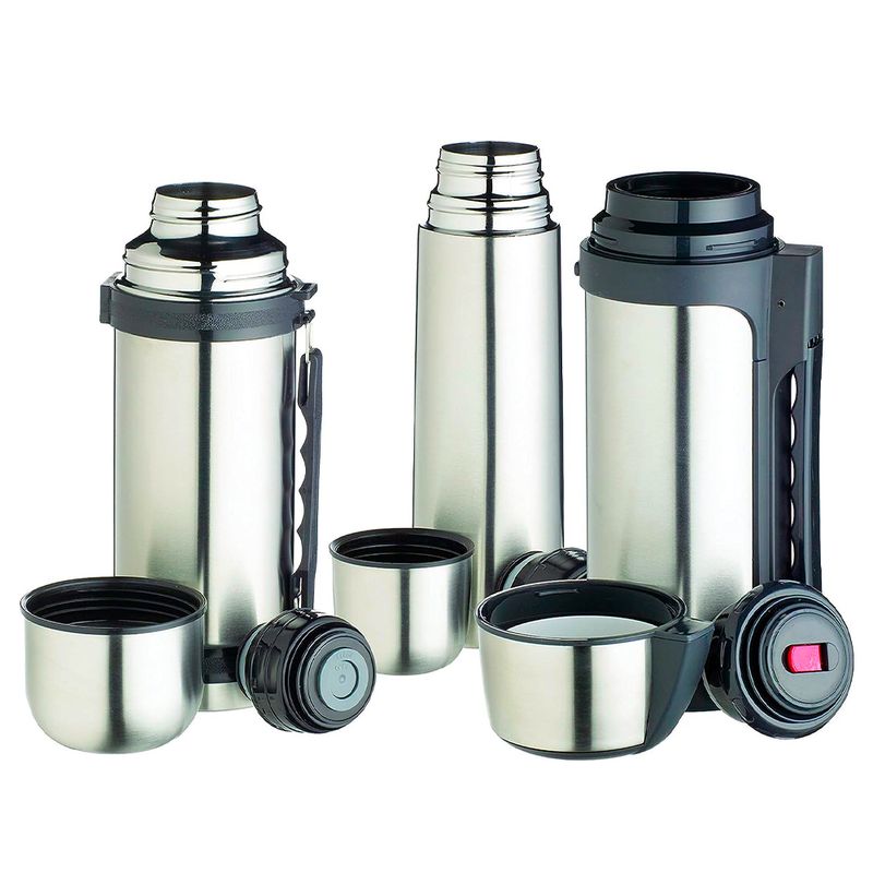 Termo Acero Inoxidable 304 Termo Taza De Acero Inoxidable Al Vacío 304 Vaso Termo De Doble Pared A Prueba De Fugas Para Viajes 500ML Vaso Aislado Para Cafe Con Tapa Deslizante A