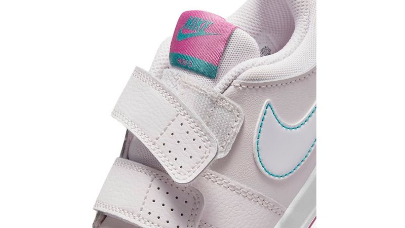 Zapato deportivo casual Nike Pico 5 rosado para nina
