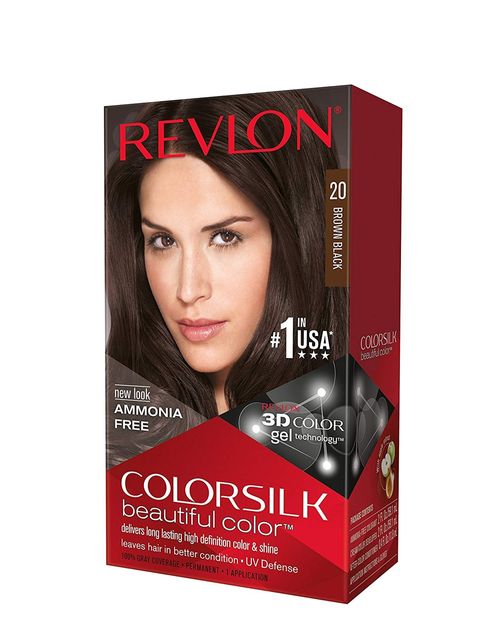 Color Seda Marrón Negro