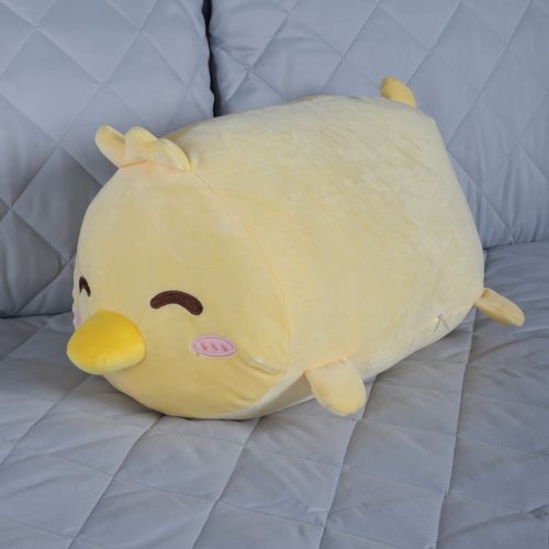 Cojín amarillo de pato 45×27cm
