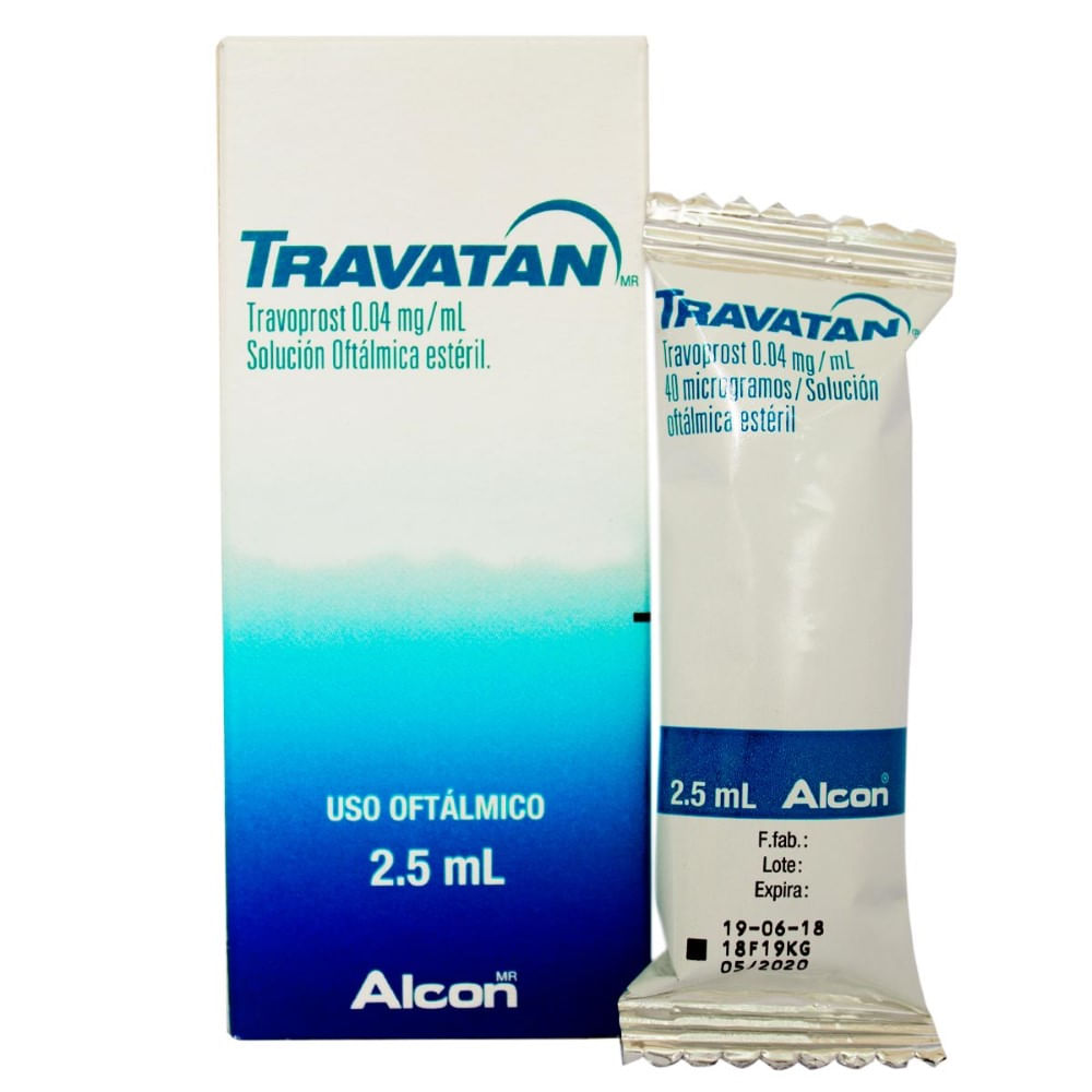 Travatan bak-free solucion oftalmica frasco 2.5ml - Siman El Salvador
