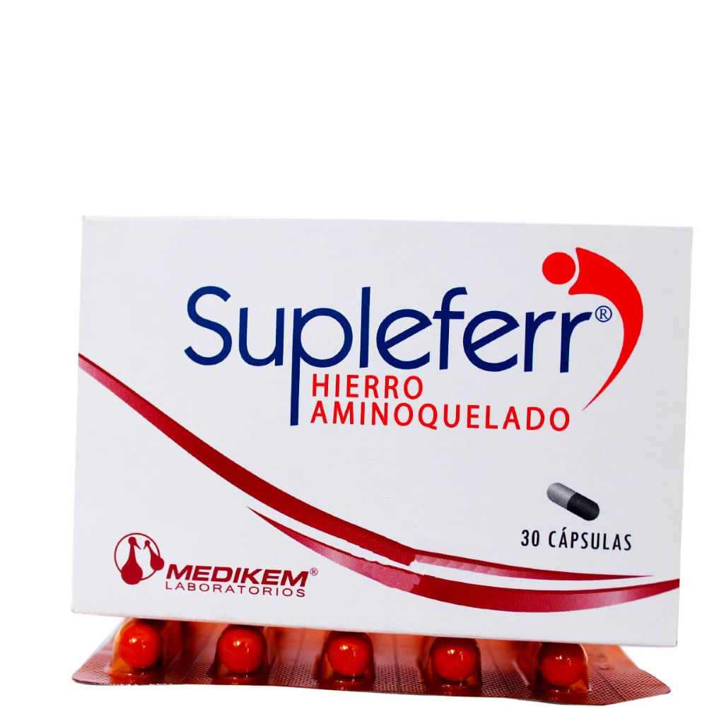 Supleferr x 30 capsulas - Siman El Salvador