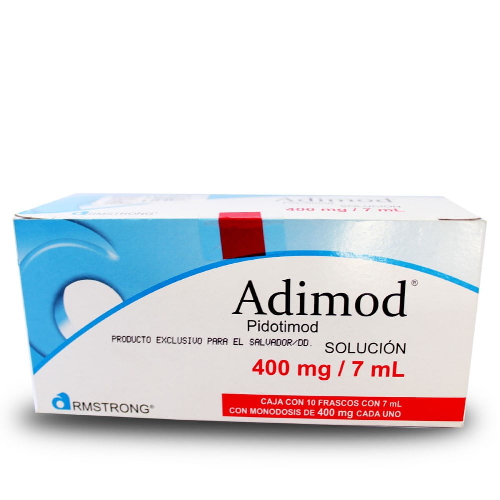 Adimod 400mg/7ml x 10 frascos - Siman El Salvador