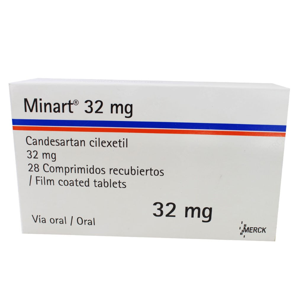 Minart 32mg x 28 comprimidos - Siman El Salvador