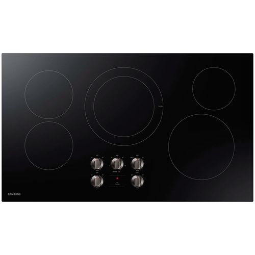 Cocina Samsung eléctrica empotrable 36" pulgadas negra