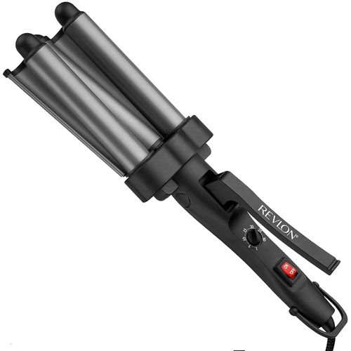 Ondulador de cabello jumbo de 3 barriles