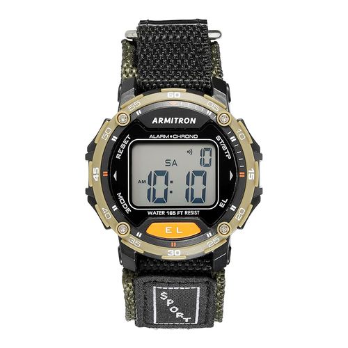 Reloj Armitron digital nylon negro para hombre