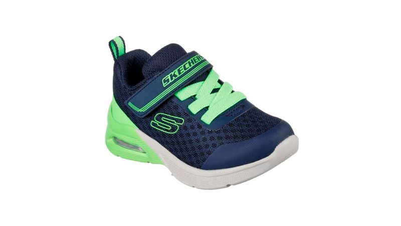 Zapatos skechers bebe clearance verde